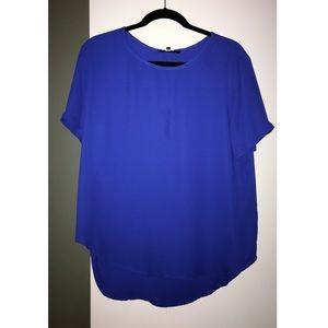 Royal Blue Blouse